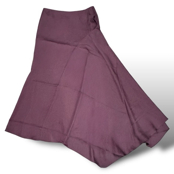 Ted Baker Terra Asymmetric Midaxi MIDI High Low Silky Skirt  Size Medium US 6 - Picture 7 of 10